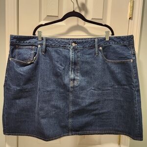 Madewell Denim Mini Skirt